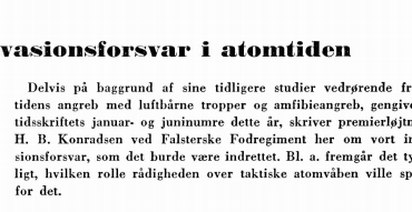 Invasionsforsvar i atomtiden