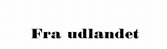 Fra udlandet 1961 - 7