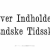 Kort Oversigt over Indholdet af forskellige udenlandske Tidsskrifter 1898 - 4