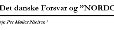 Det danske Forsvar og ”NORDCAPS”