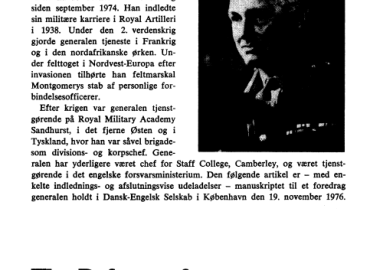 The Defence of the Northern Region