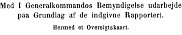Beretning om den i Dagene fra 21.-23. September 1882 under Chefen for 4. Dragonregiment, Oberst Freiesleben, afholdte Rytter- og Artilleriøvelse
