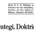 Mål, Strategi, Doktrin (II)