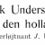 Psykoteknisk Undersøgelse af værnepligtige i den hollandske Hær