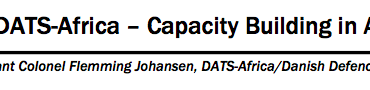 DATS-Africa – Capacity Building in Africa