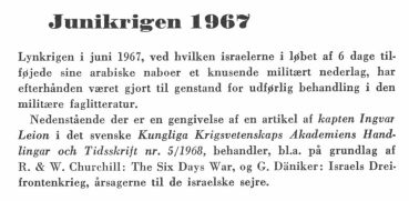 Junikrigen 1967